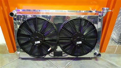 aluminum radiators with cooling fans